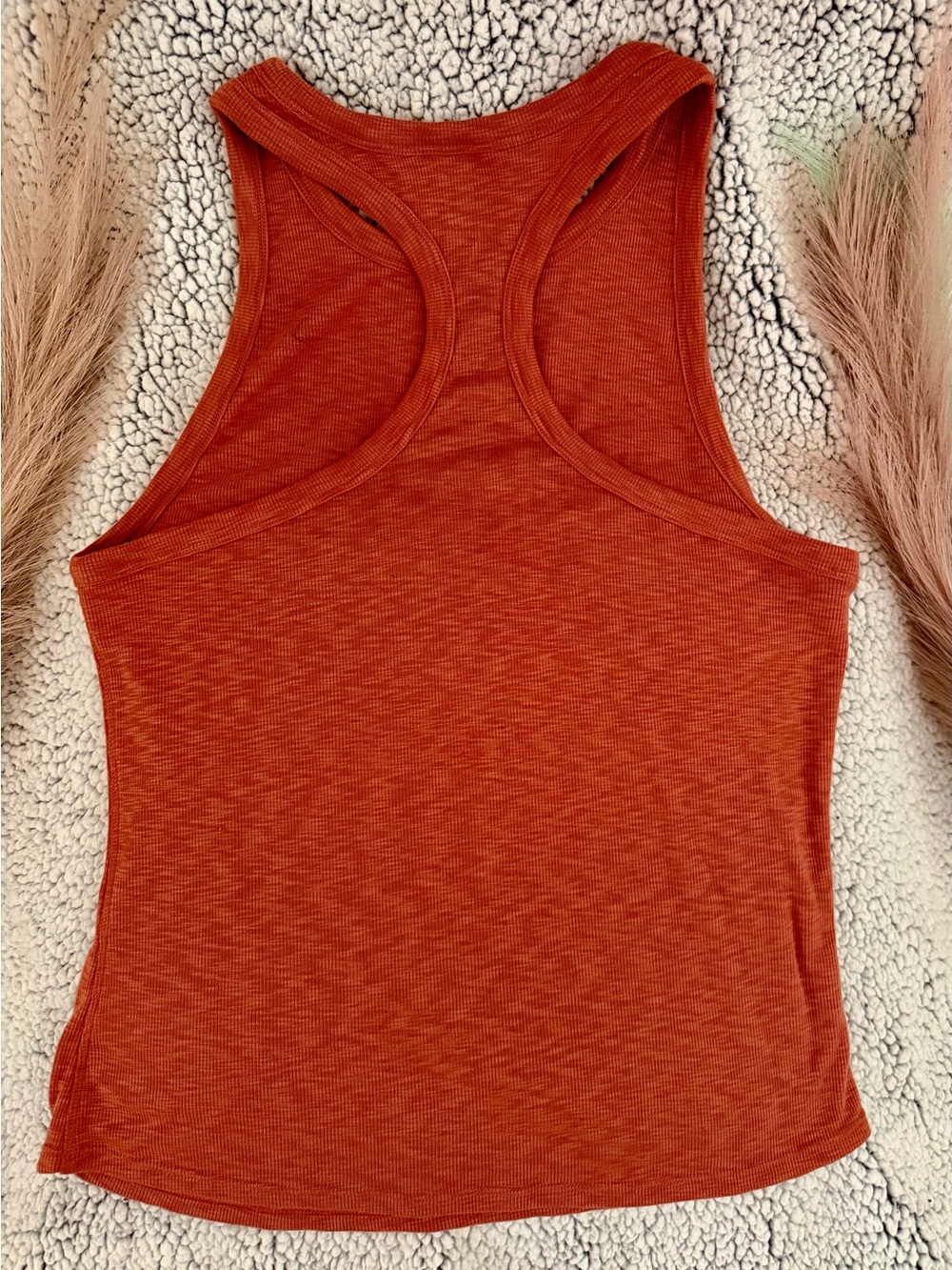 Vuori Lux Performance Rust Racerback Tank - Picture 4 of 5